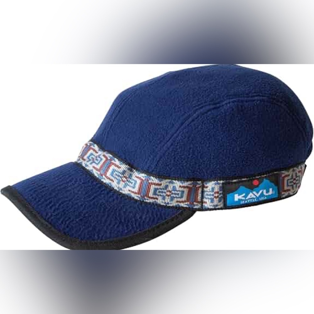 Kavu Navy Blue Size Small Fleece Strapcap
